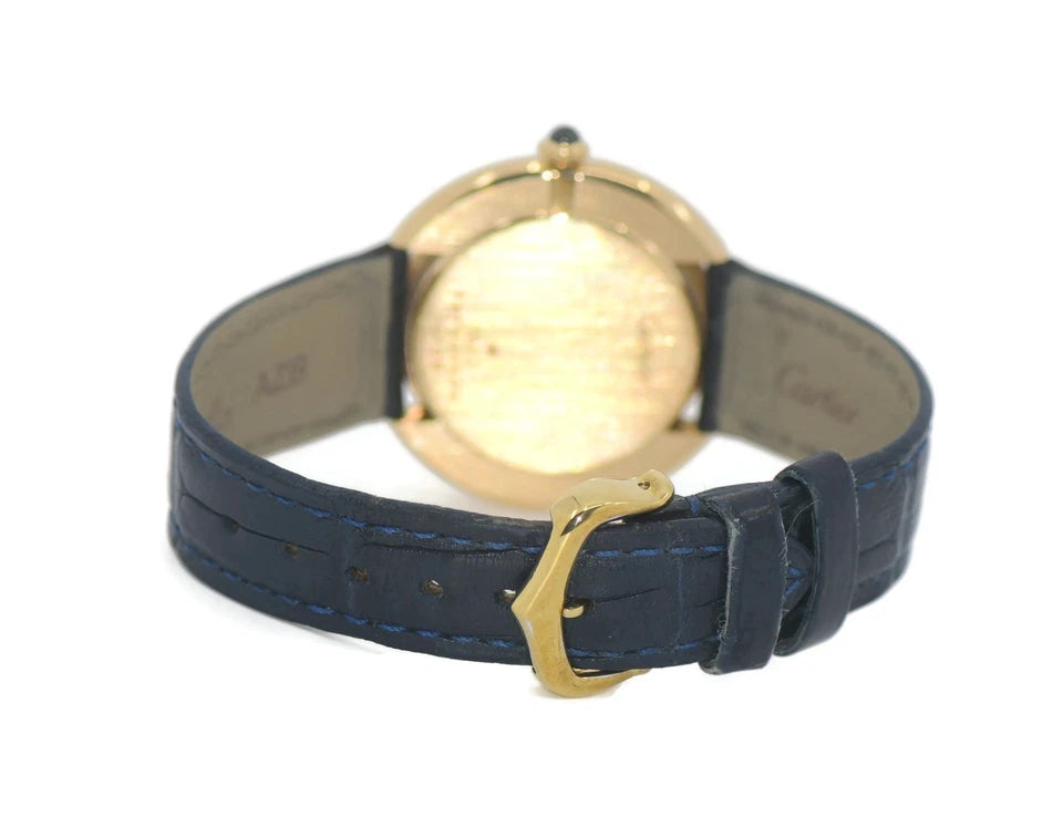 Cartier Vendome 18K Yellow Gold Watch 78090