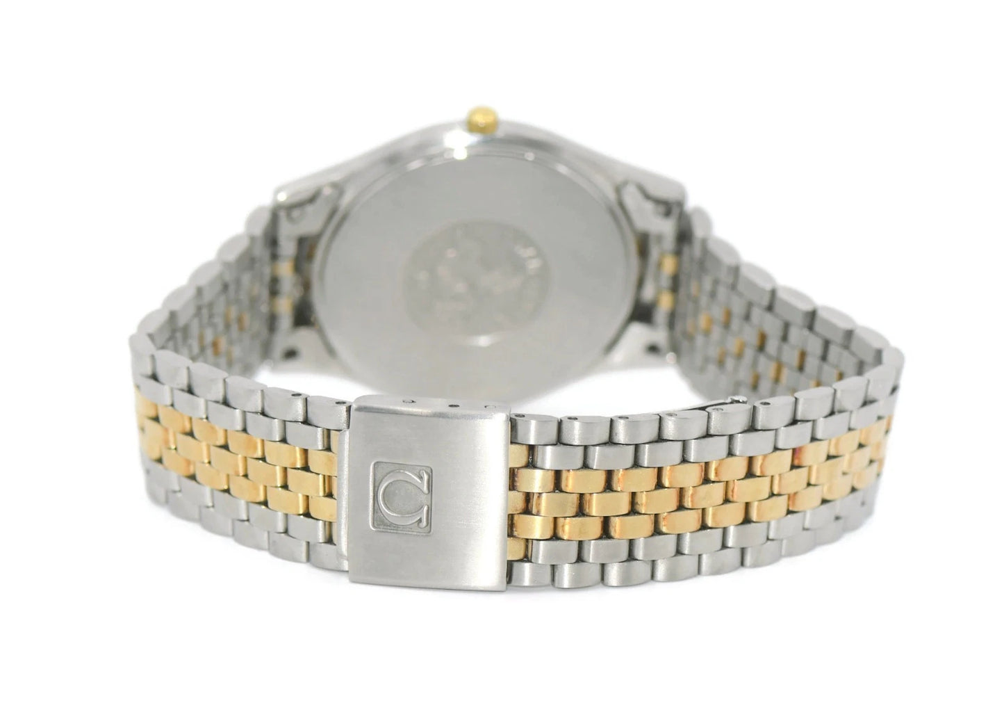Omega Seamaster Two Tone Stainless Steel Watch