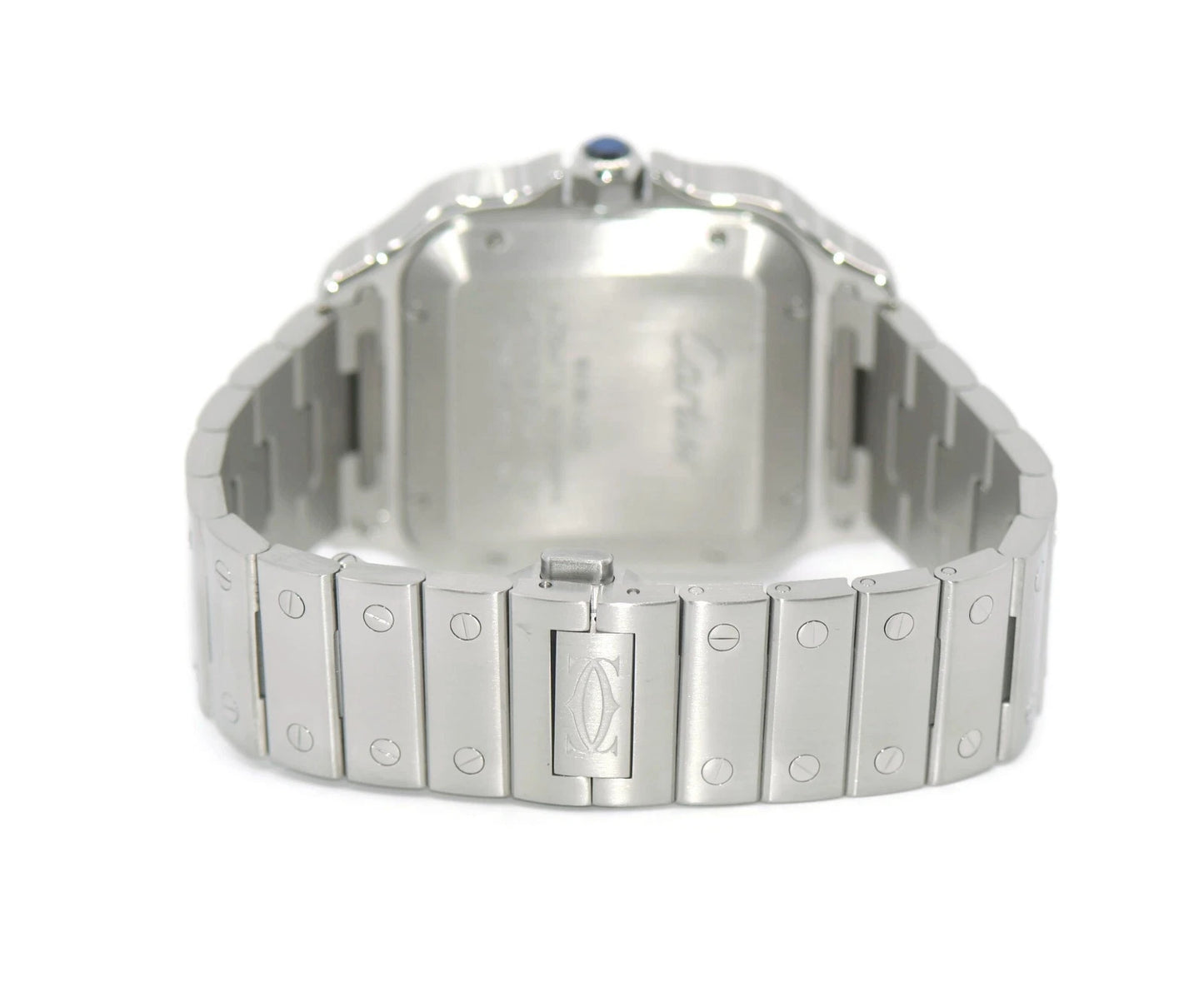 Cartier Santos Large Stainless Steel Watch WSSA0071