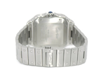 Cartier Santos Large Stainless Steel Watch WSSA0071