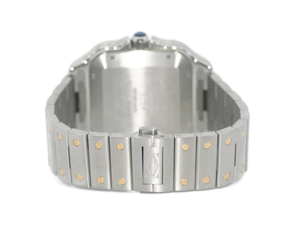 Cartier Santos Large 18K/Stainless Steel Watch W2SA0009