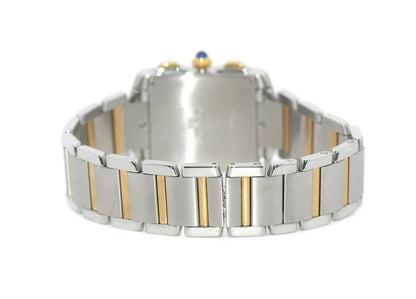 Cartier Tank Chronograph 18K/Stainless Steel Watch W51004Q4