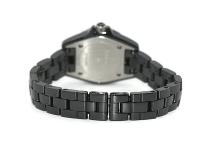 Chanel J12 Diamond Black Ceramic Watch H2569