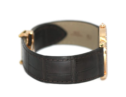 Cartier Ronde Louis Diamond 18K Rose Gold Watch WR000651