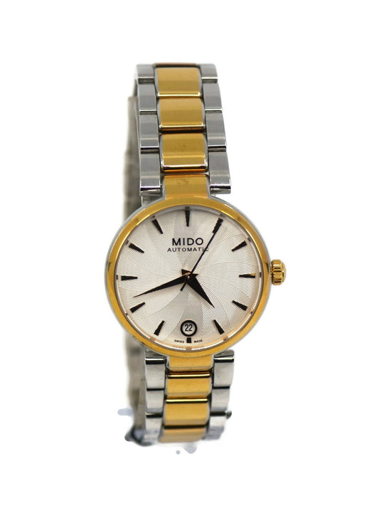 Mido Baroncelli Diamond Two Tone Stainless Steel Watch M022.207.22.031.00
