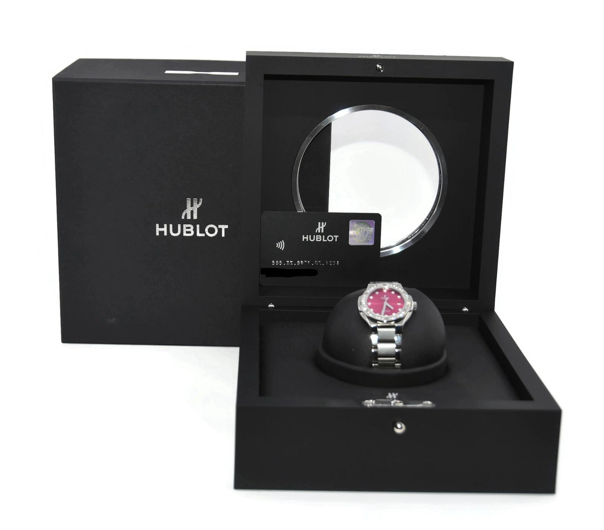 Hublot Classic Fusion Diamond Titanium Watch 585.NX.897V.NX.1204