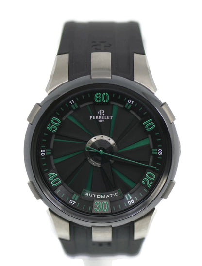 Perrelet Turbine Chronograph Stainless Steel Watch A1051/3