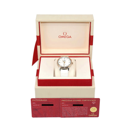 Omega DeVille Prestige Diamond 18K/Stainless Steel Watch 424.22.33.20.55.001