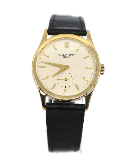 Patek Philippe Calatrava 18K Yellow Gold Watch 5096J