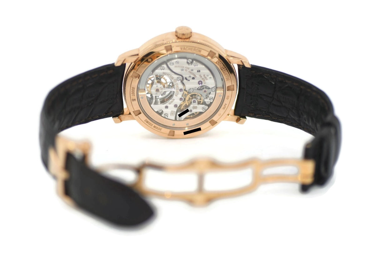 Vacheron Constantin Tradionalle Tourbillon 18K Rose Gold Watch 6000T