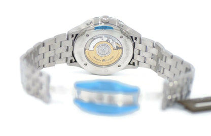 Maurice Lacroix Masterpiece Worldtimer Stainless Steel Watch MP6008