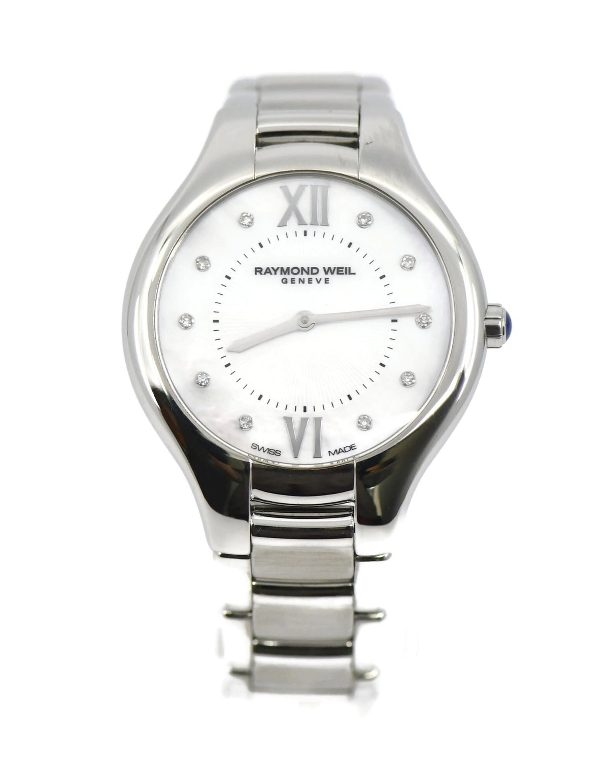 Raymond Weil Noemia Diamond Stainless Steel Watch 5132