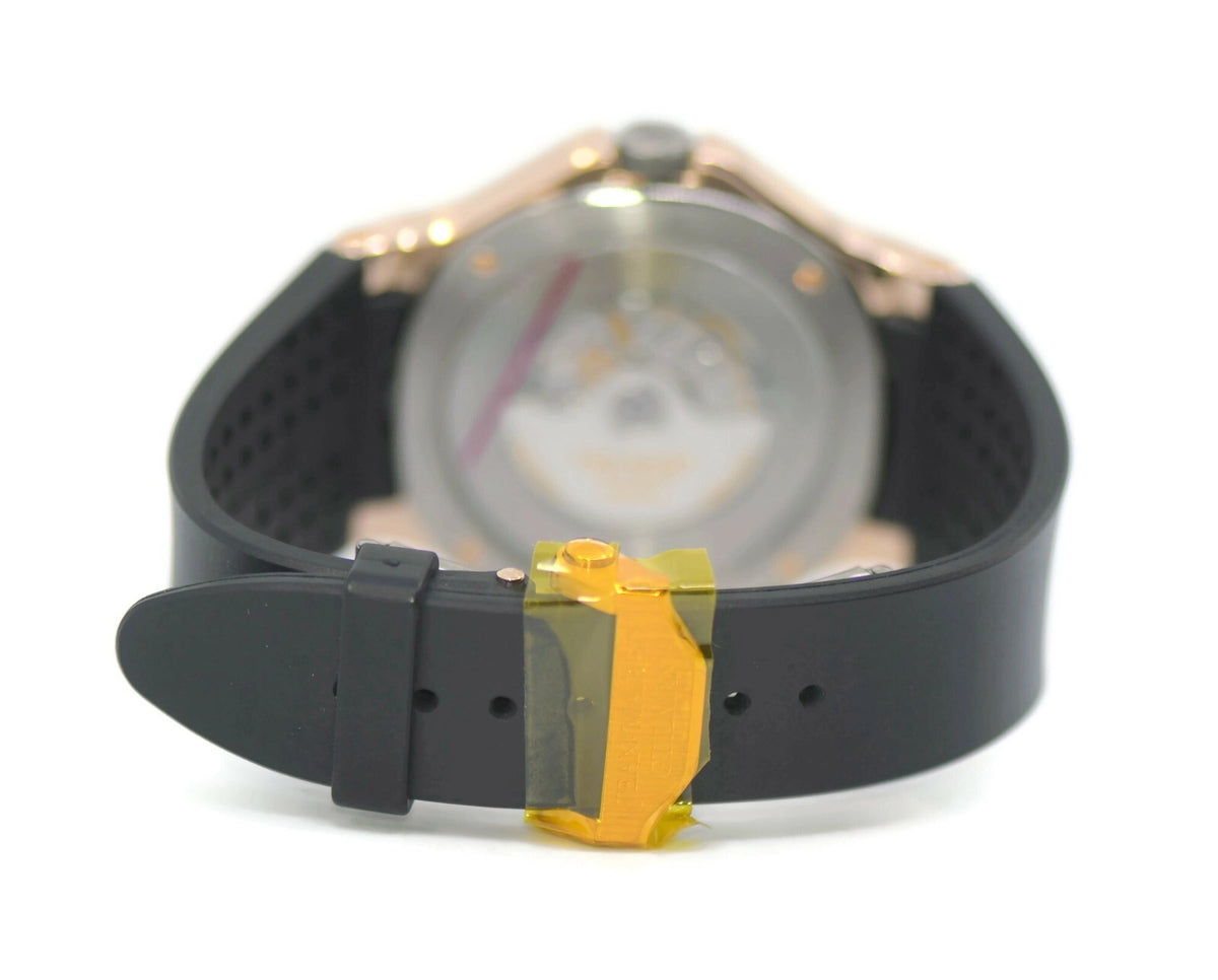 Jean-Mairet Gillman World Time 18K Rose Gold Watch