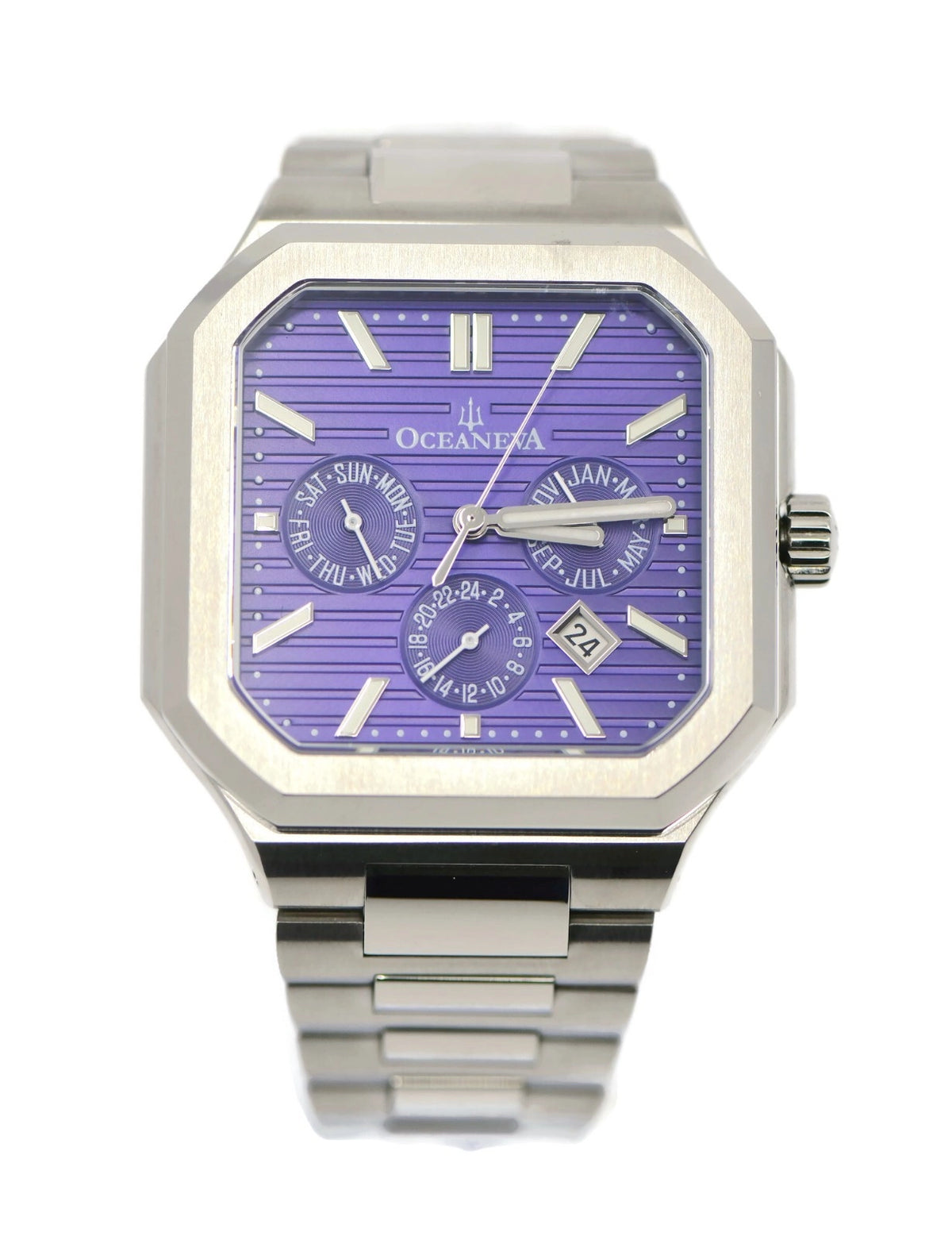 Oceaneva Tenuis Stainless Steel Watch TN9120PLST