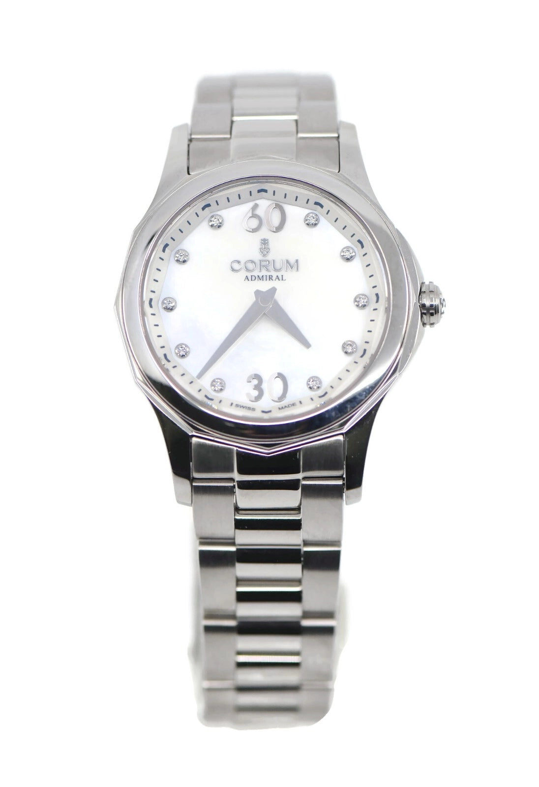 Corum Admirals Cup Stainless Steel Watch A400/03684