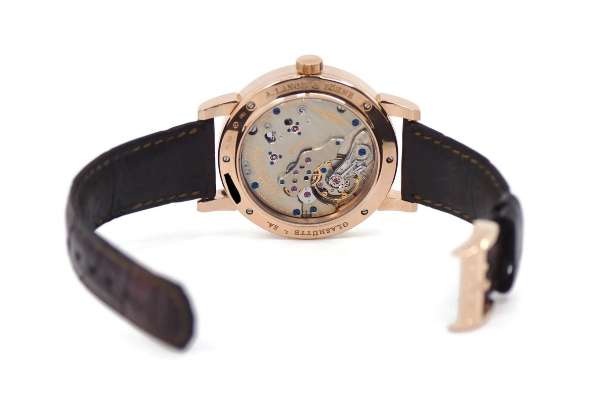 A Lange & Sohne Richard Lange 18K Rose Gold Watch 232.032