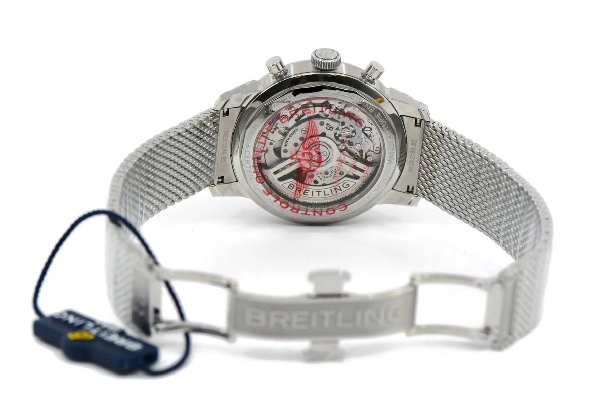 Breitling Top Time Chronograph Stainless Steel Watch AB0176