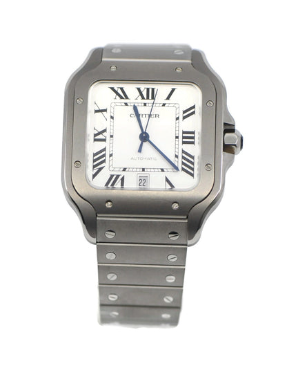 Cartier Santos Large Titanium Watch WSSA0089