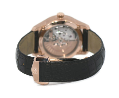Omega DeVille Hour Vision 18K Rose Gold Watch 433.53.41.21.13.001