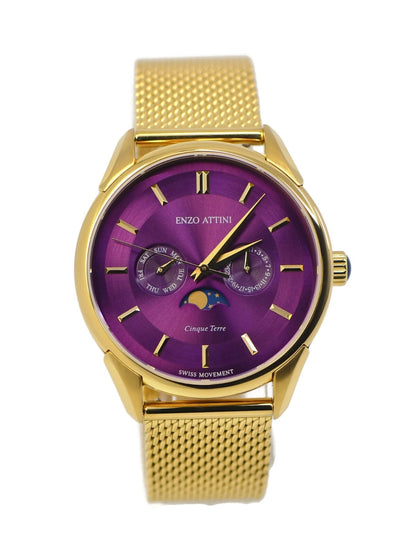Enzo Attini Stainless Steel Watch