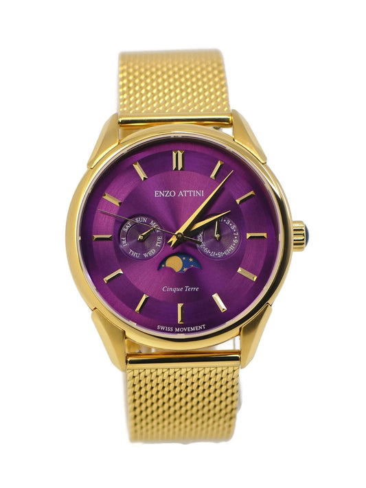 Enzo Attini Stainless Steel Watch