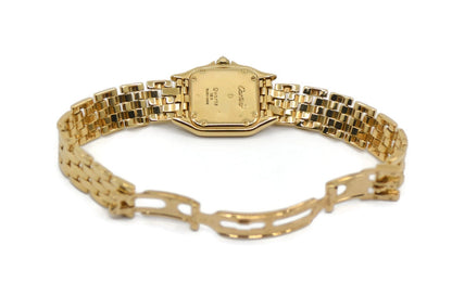 Cartier Panthere Diamond 18K Yellow Gold Watch 866911