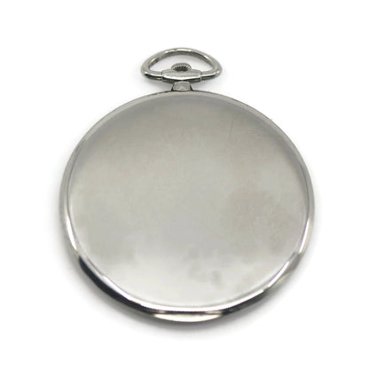Van Cleef & Arpels 18K White Gold Pocket Watch