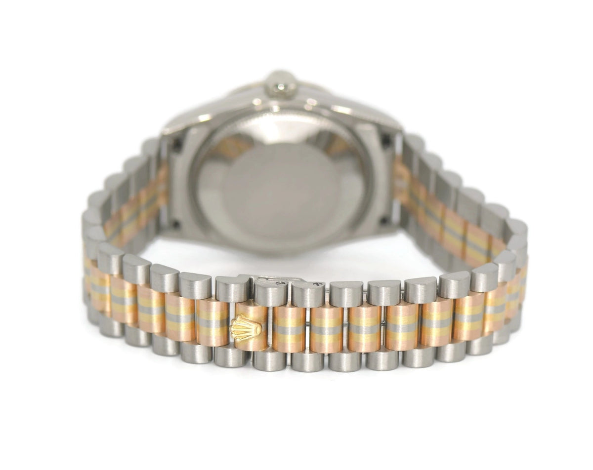 Rolex Datejust Diamond 18K White Gold Watch 68289