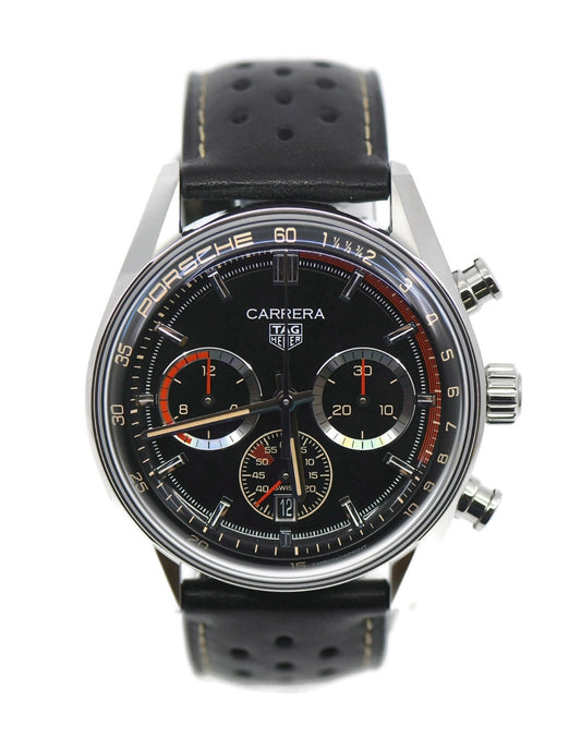 Tag Heuer Carrera Porsche Chronosprint Stainless Steel Watch CBS2015