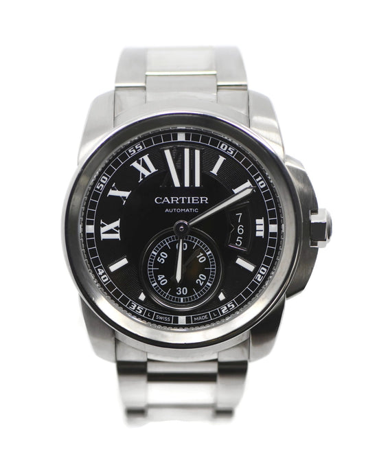 Cartier Calibre Stainless Steel Watch W7100016