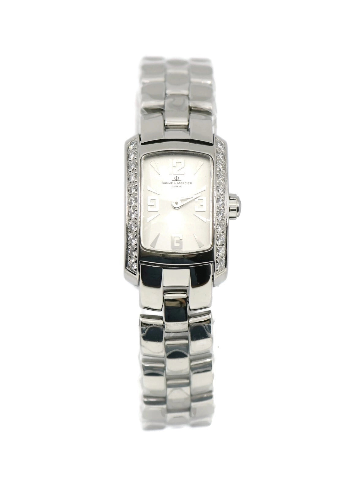 Baume & Mercier Hampton Diamond Stainless Steel Watch