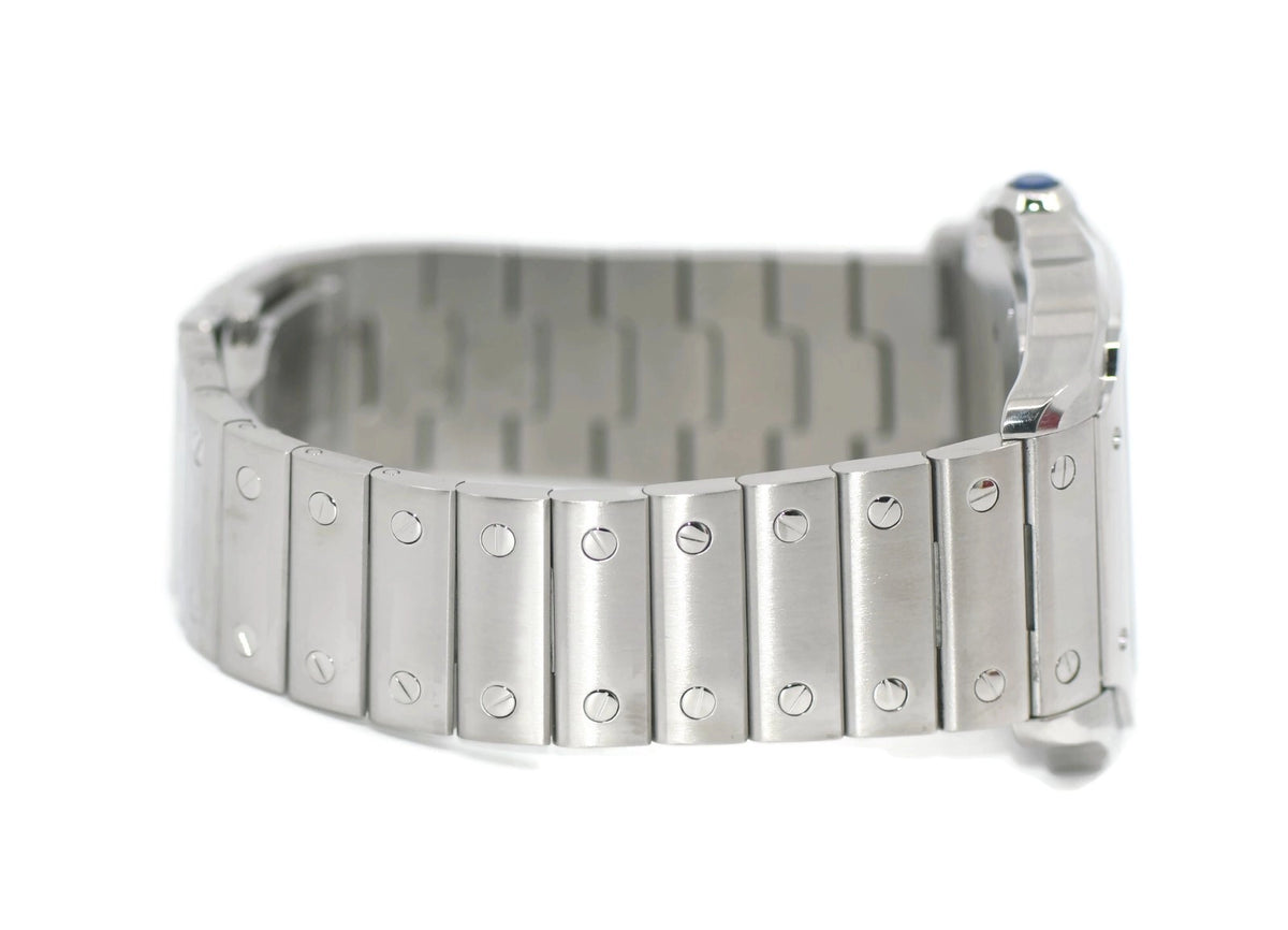 Cartier Santos Large Stainless Steel Watch WSSA0071