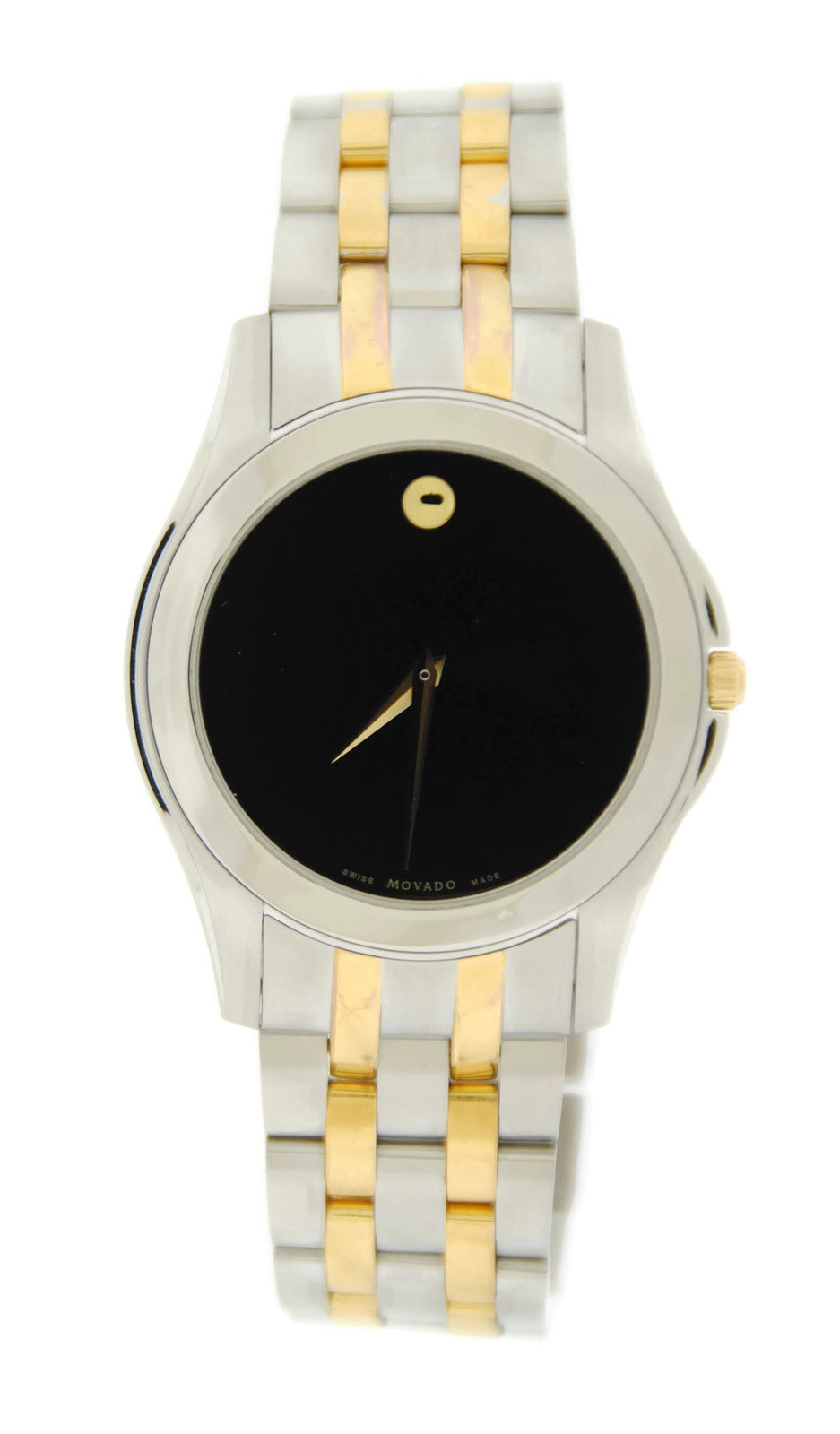 Movado Museum Two Tone Stainless Steel Watch