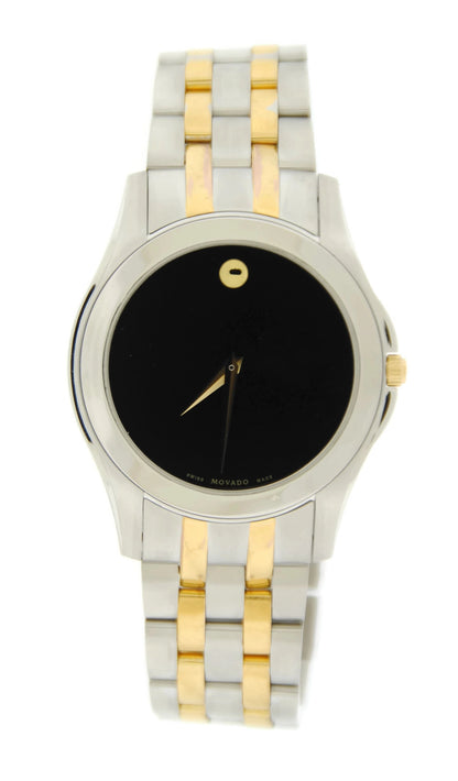 Movado Museum Two Tone Stainless Steel Watch