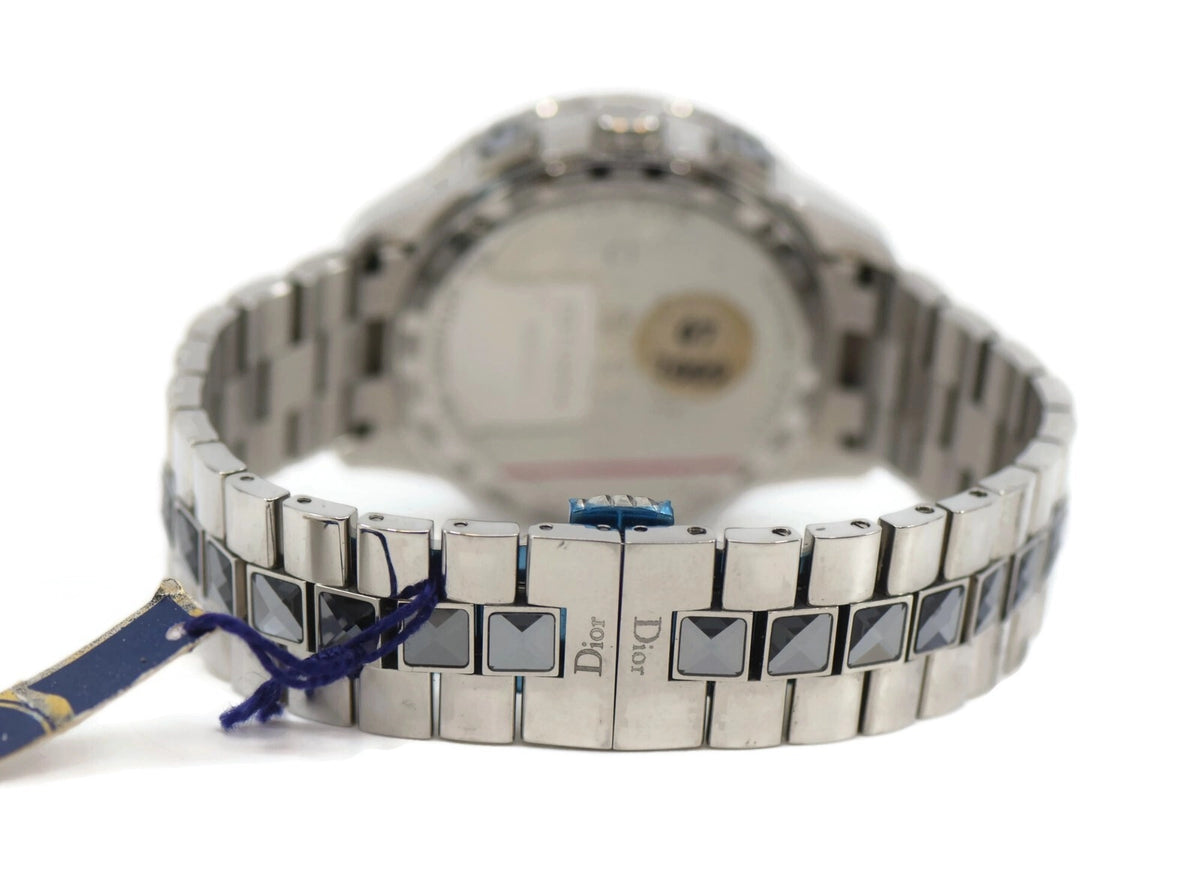 Christian Dior Christal Chronograph Stainless Steel Watch CD114312