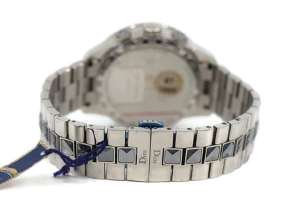 Christian Dior Christal Chronograph Stainless Steel Watch CD114312