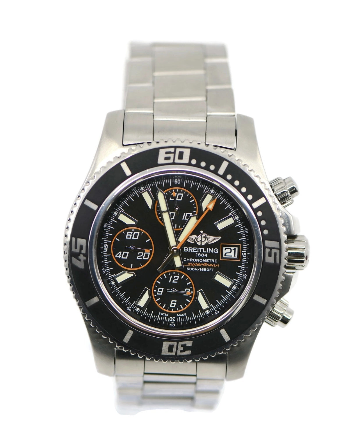 Breitling Superocean Chronograph Stainless Steel Watch A13341