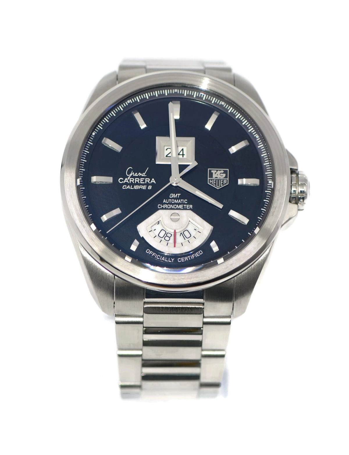 Tag Heuer Grand Carrera Stainless Steel Watch WAV5111