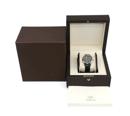 Glashutte Original Panomaticlunar Stainless Steel Watch 90-02-36-12-05