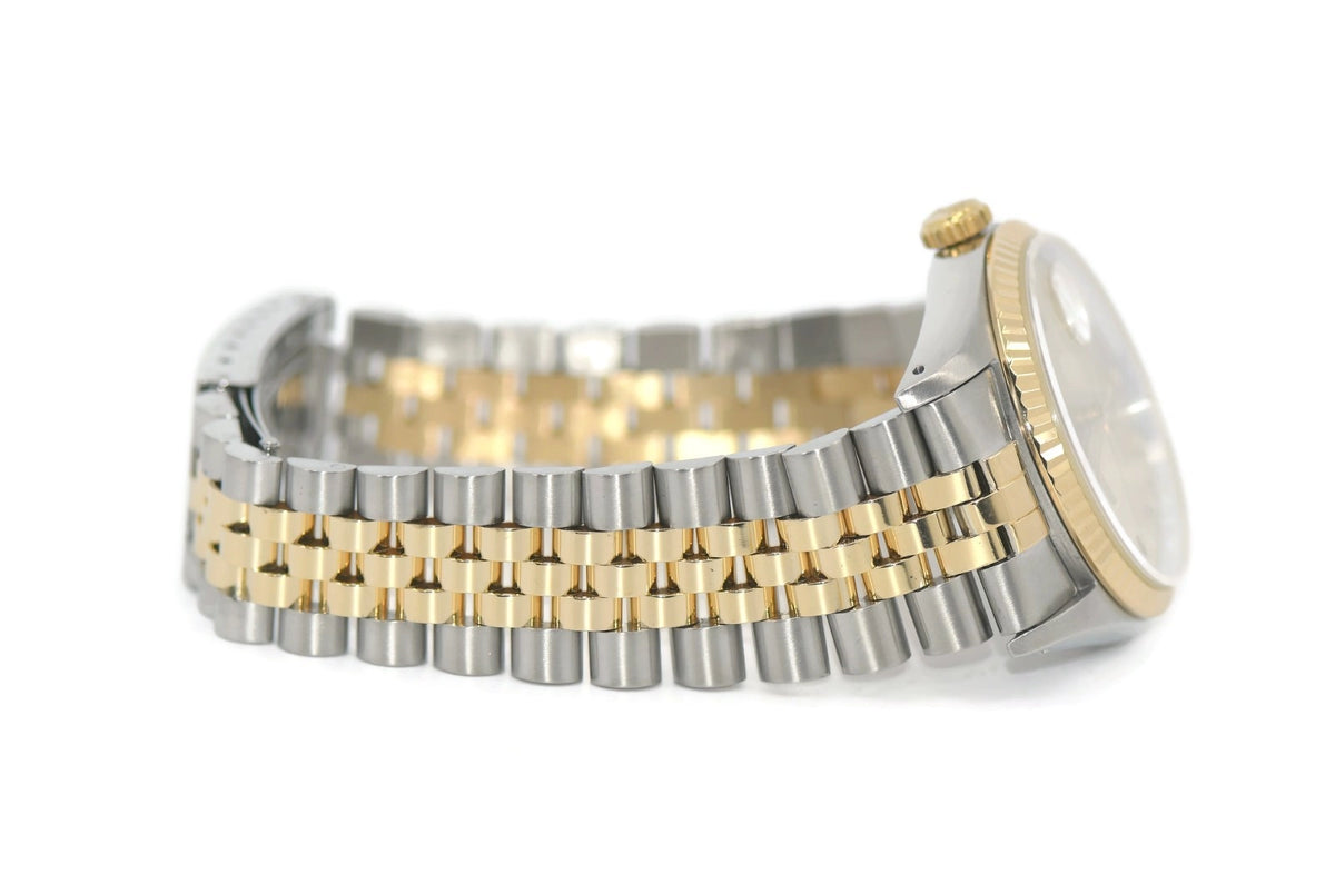 Rolex Datejust Diamond 18K/Stainless Steel Watch 16233