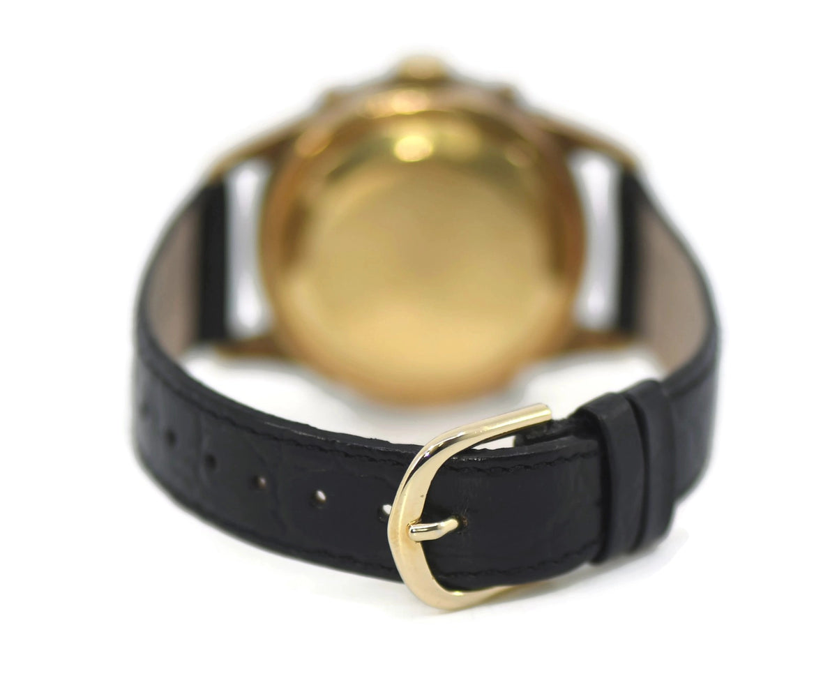Gubelin Triple Calendar 18K Yellow Gold Watch
