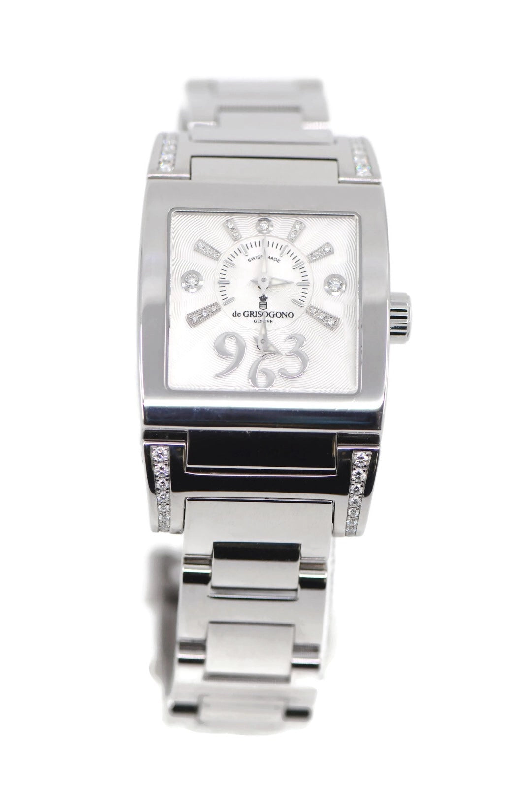 De Grisogono Instrumentine Diamond Stainless Steel Watch No5