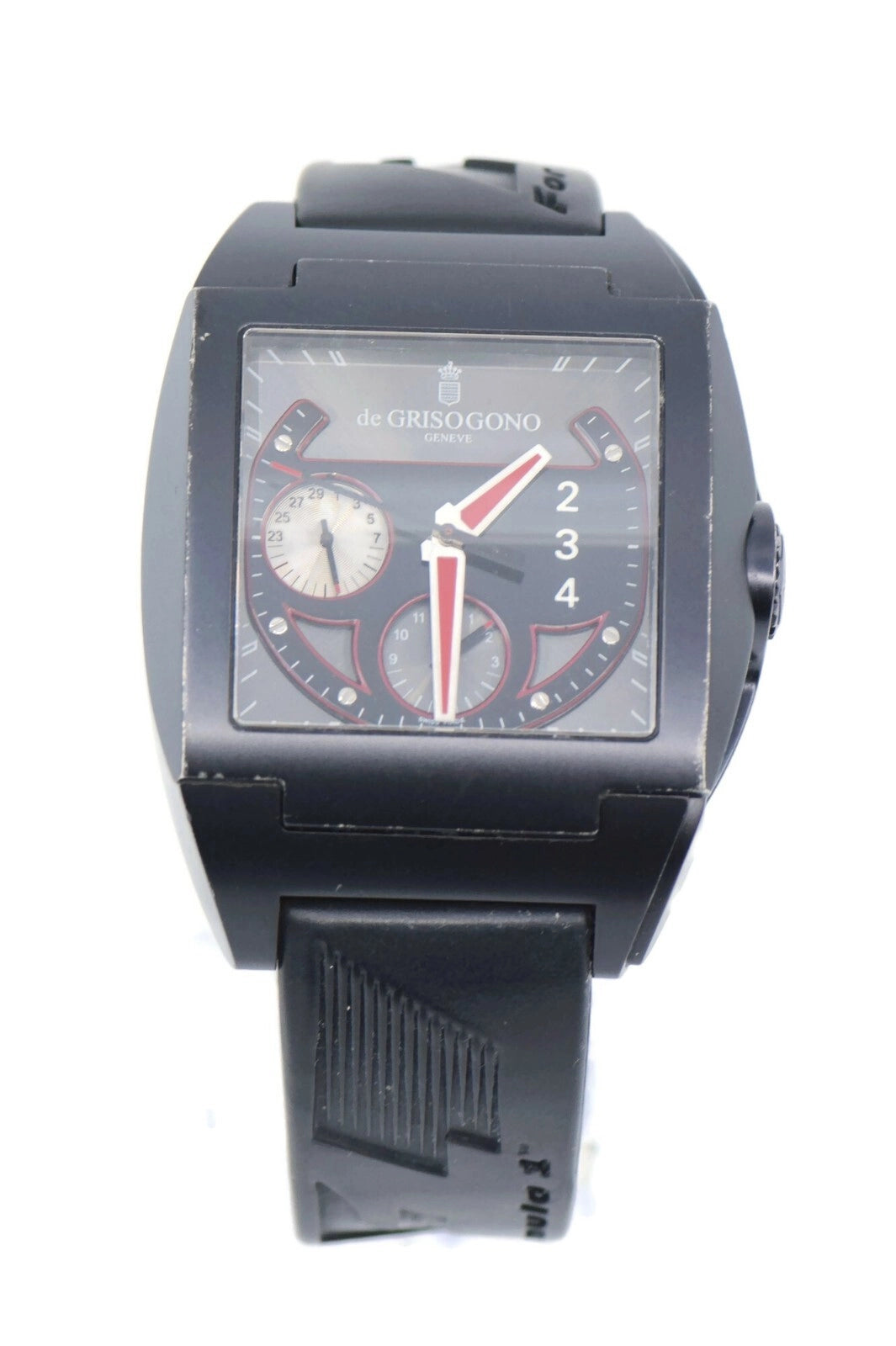 De Grisogono Power Breaker Black Stainless Steel Watch