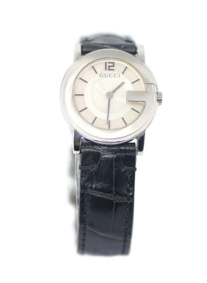 Gucci G Round 101L Stainless Steel Watch YA101506