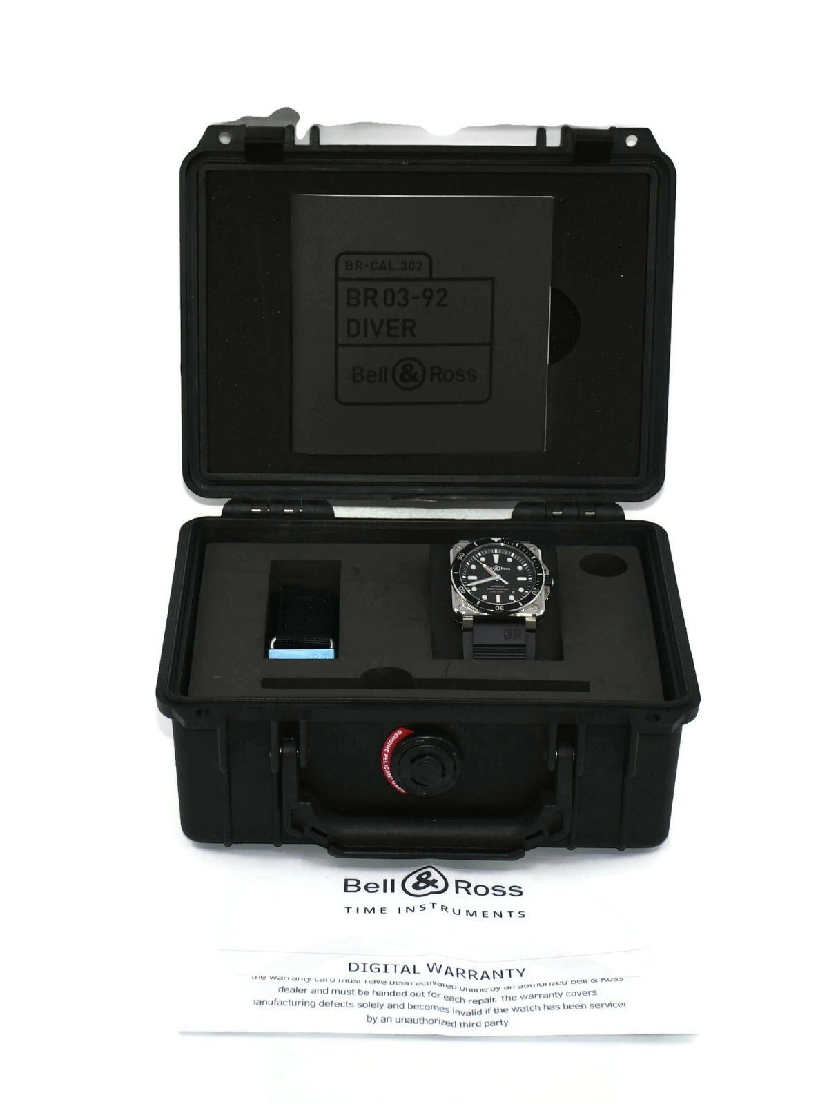 Bell & Ross Diver Stainless Steel Watch BR0392