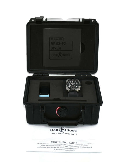Bell & Ross Diver Stainless Steel Watch BR0392