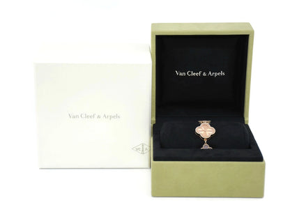 Van Cleef & Arpels Sweet Alhambra 18K Rose Gold Watch