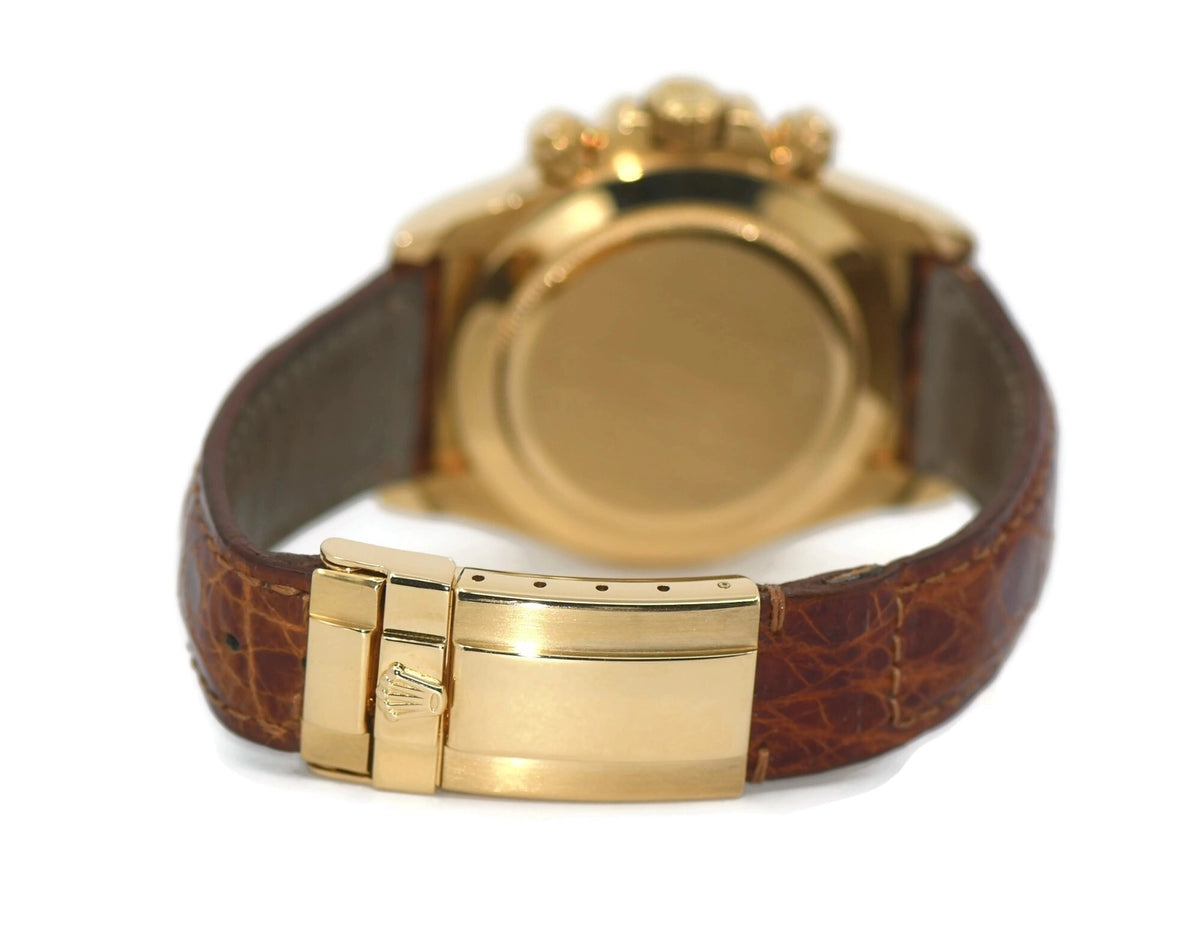 Rolex Daytona 18K Yellow Gold Watch 16518