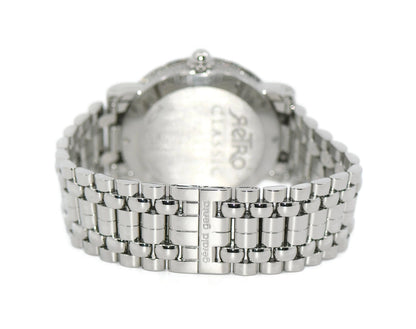 Gerald Genta Retro Jump Hour Stainless Steel Watch REC.L.10