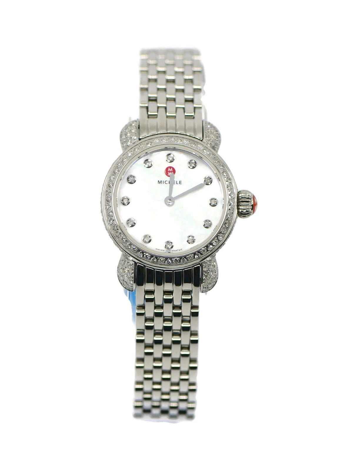 Michele CSX Diamond Stainless Steel Watch MW03A01H7046